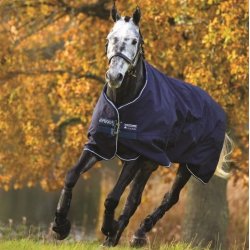 Horseware Amigo Bravo 12 Original Turnout Lite 0 gram Regnd�kken uden hals