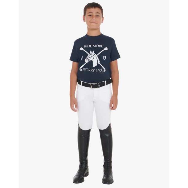 Equestro T-shirt med print junior