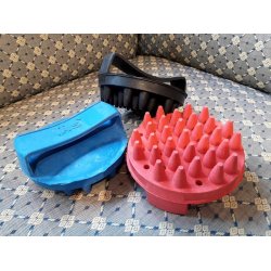 HS Groomer - Gummistrigle m. T�nder       