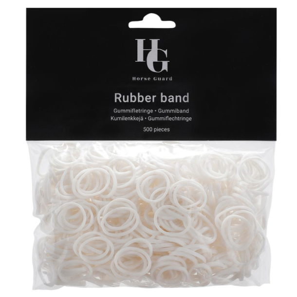 HG gummi elastikker (500 stk)
