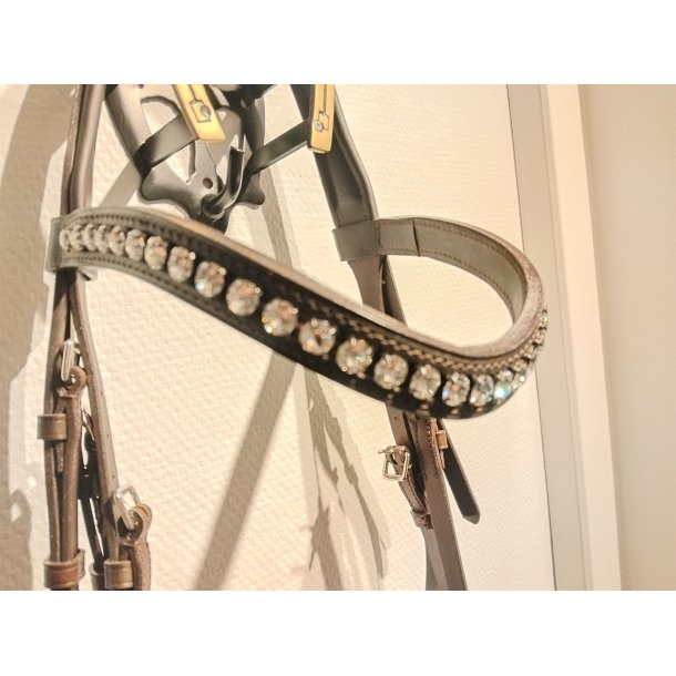 OS Choco Line m�rkebrun trense m buet pandeb�nd