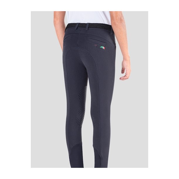 Equiline Jhoank ridebukser med kn�grip - til drenge
