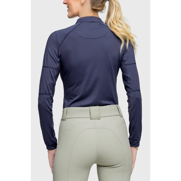 Kastel Sun Shirt lang�rmet navy SS25