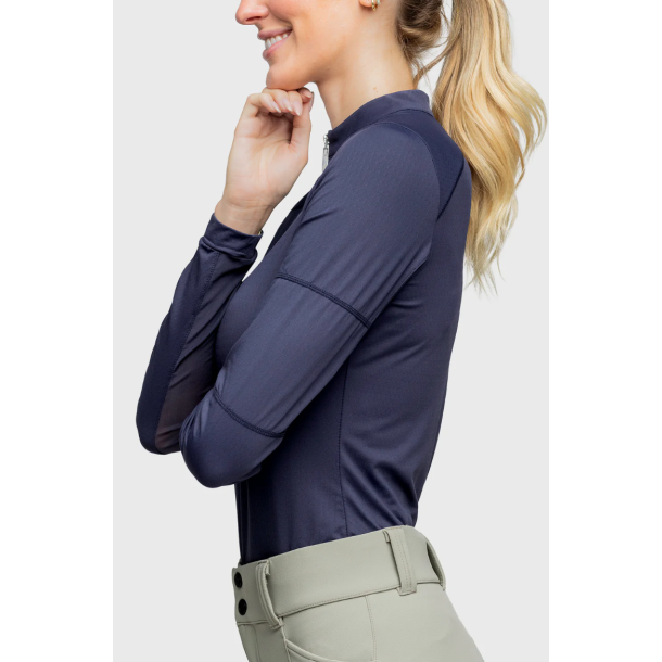 Kastel Sun Shirt lang�rmet navy SS25