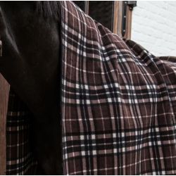 Kentucky Heavy fleece rug square brun tern