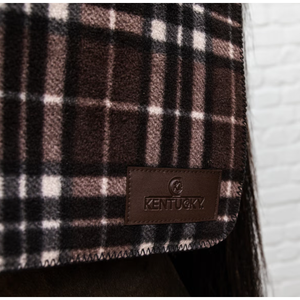 Kentucky Heavy fleece rug square brun tern