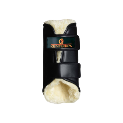 Kentucky Turnout Boots Leather front (42303)