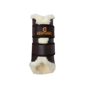 Kentucky Turnout Boots Leather front (42303)