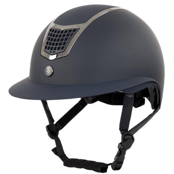 BR Lambda Plus Painted gunmetal ridehjelm stor skygge