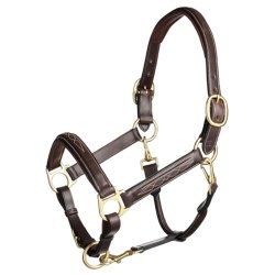 AEquipt Leather Head Collar "La Vita" - L�dergrime