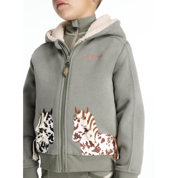Lemieux Mini Charlie rosemary hoodie