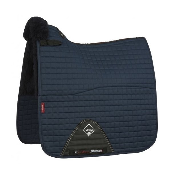 LeMieux Merino half lined dressurunderlag