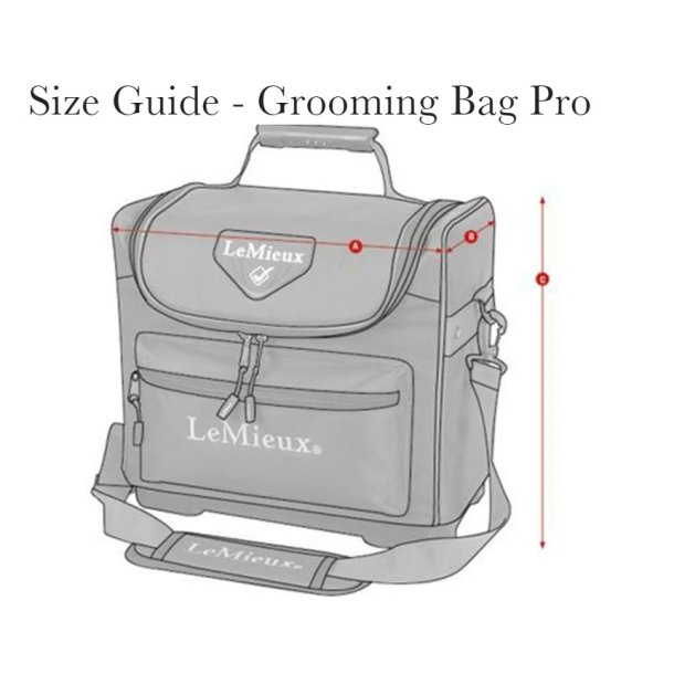 LeMieux PU l�der grooming bag