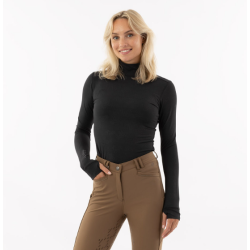 Anky Mockneck lang�rmet bluse AW24