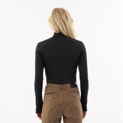 Anky Mockneck lang�rmet bluse AW24