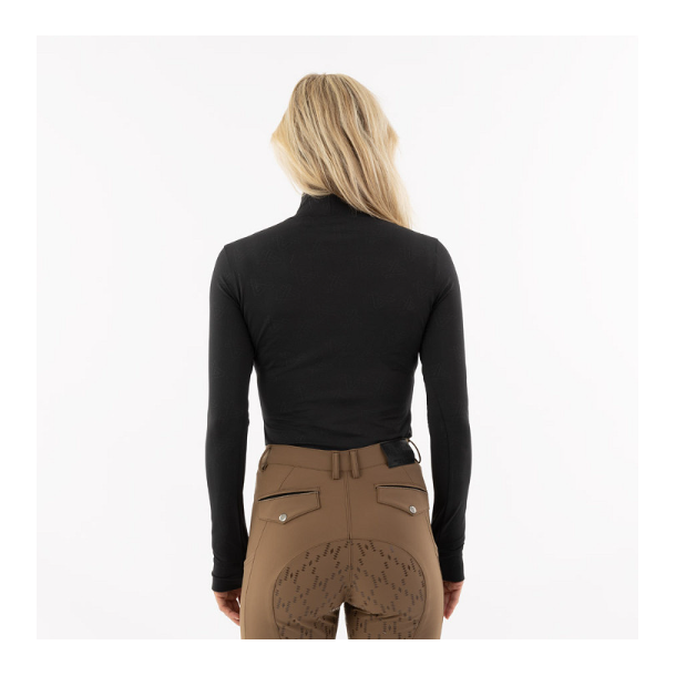 Anky Mockneck lang�rmet bluse AW24