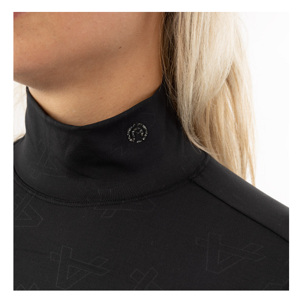 Anky Mockneck lang�rmet bluse AW24