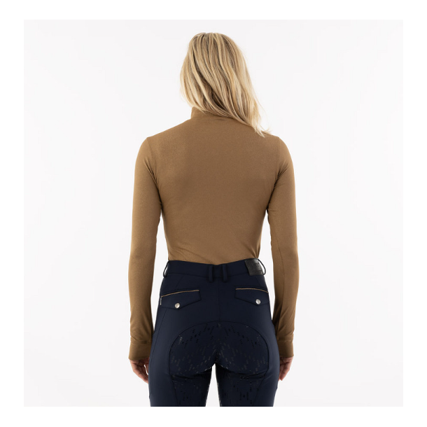 Anky Mockneck lang�rmet bluse AW24