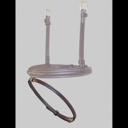 Dyon Flat Flash Noseband 3/8"