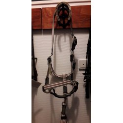 Euroriding Nylongrime med 2 meter longe