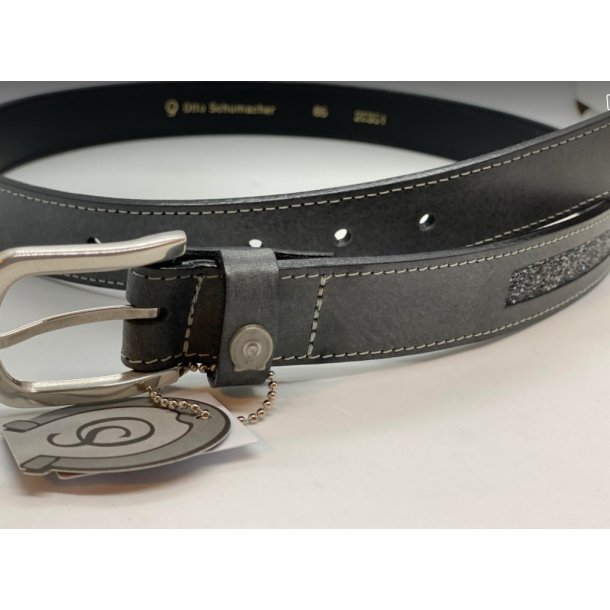 OS Vintage Grey l�derb�lte ultra fine silver shade