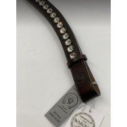 OS pandeb�nd buet chocolat XL crystal silver setting (22287)