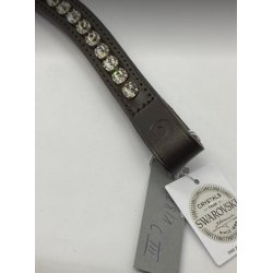 OS pandeb�nd buet chocolat XL crystal silver setting (22287)