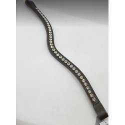 OS pandeb�nd buet chocolat XL crystal silver setting (22287)