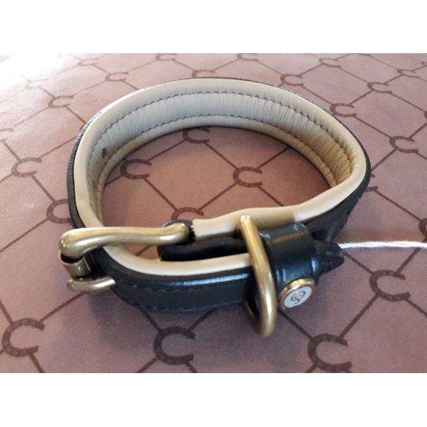 OS Hundehalsb�nd Design, Brun, 24 cm