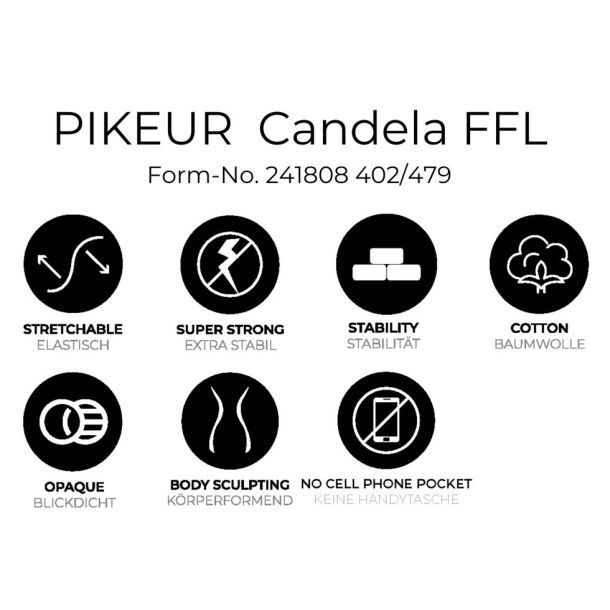 Pikeur Candela FFL h�jtalet ridebuks m skind
