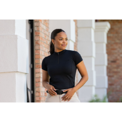 Pikeur Knit kort�rmet bluse SS26