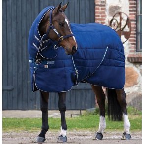 Horseware Rambo Stable Plus with Vari-Layer m. hals Heavy 450 gr.