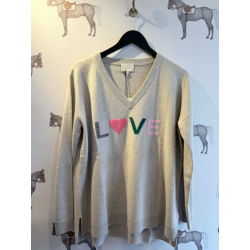 Rosas Love Cashmere v-neck