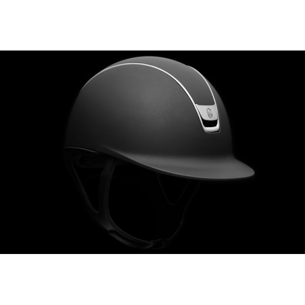 Samshield Reg Shadowmatt blk chrome 2.0 ridehjelm