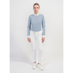 Samshield Louisella light blue leaf AW23