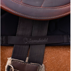 Samshield Spineshield Swarovski sadelunderlag spring