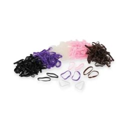 Shires silicone manelastikker