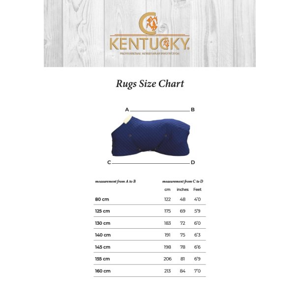 Kentucky Show Rug 160 gr.