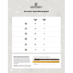 Kentucky Dog collar Jacquard hundehalsb�nd