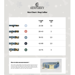 Kentucky dog collar wool hundehalsb�nd