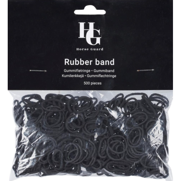 HG gummi elastikker (500 stk)