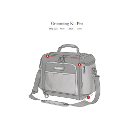 LeMieux Grooming Kit Pro navy