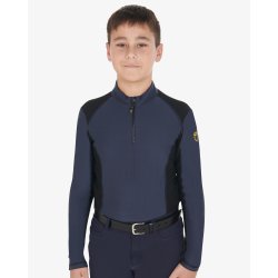 Equestro Teknisk Tr�ningspolo Baselayer til drenge