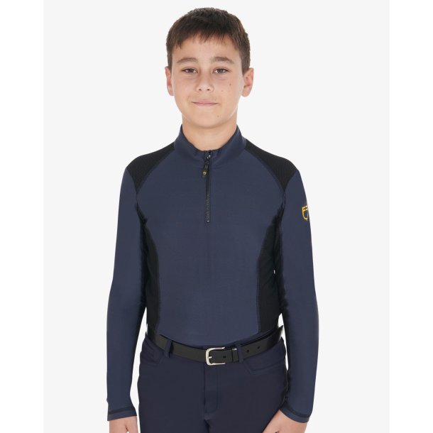 Equestro Teknisk Tr�ningspolo Baselayer til drenge