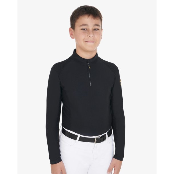 Equestro Teknisk Tr�ningspolo Baselayer til drenge