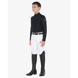 Equestro Teknisk Tr�ningspolo Baselayer til drenge