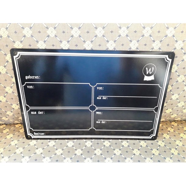 Waldhausen Navneskilt