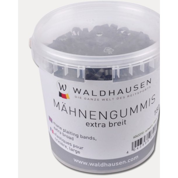 Waldhausen brede silicone manelastikker  