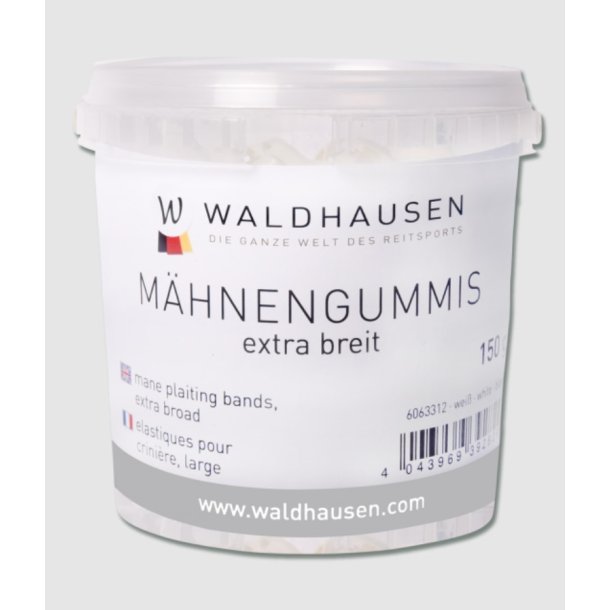 Waldhausen brede silicone manelastikker  