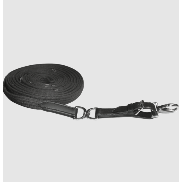 Waldhausen web longe med l�der loop